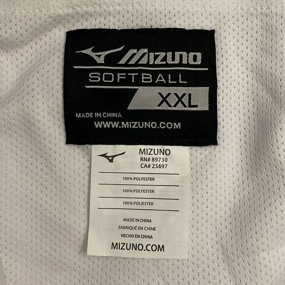 Mizuno Prospect White Softball Pants Womens Size XXL Athletic NEW 350967 - Picture 2 of 12